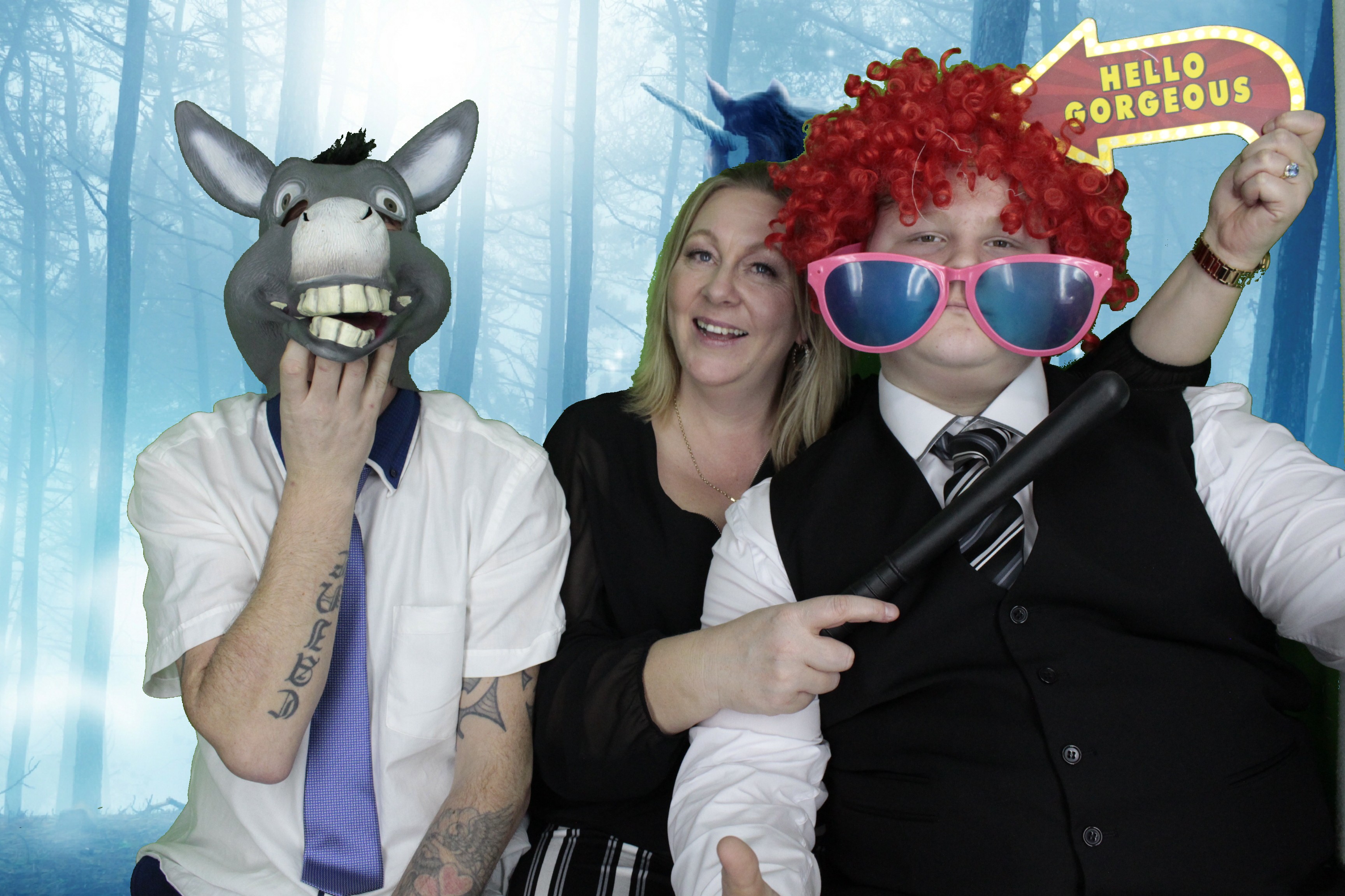 Nikki Carr's Wedding | View more photos from the event at gallery.myphotoboothexperience.co.uk/u/MyPhotoBoothExperienceLtd/Nikki-Carrs-Wedding